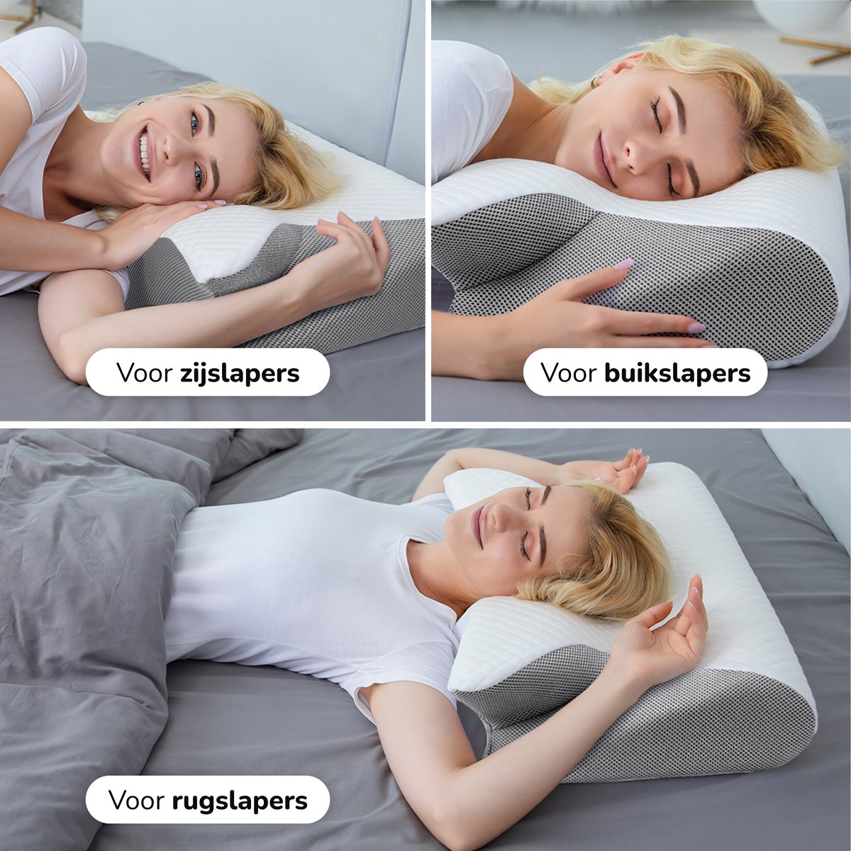 Snoozity Relief™ Steunkussen